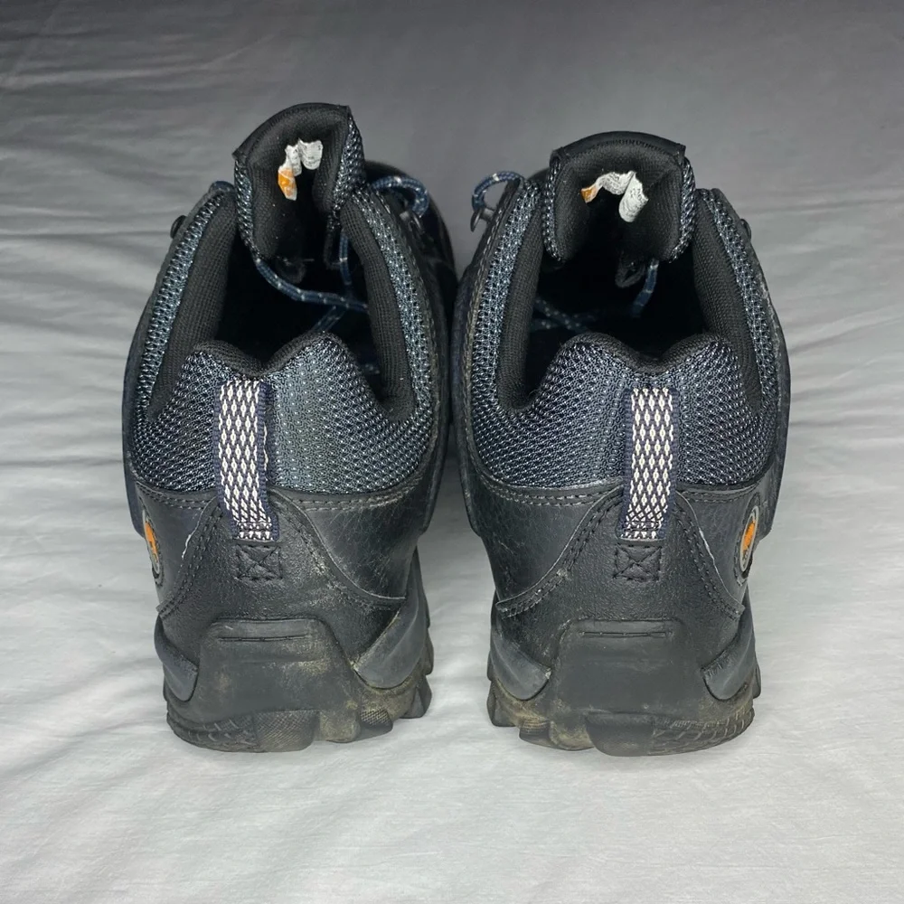 Timberland PRO Men's Black Leather Work Sneakers - Picture 5 of 9